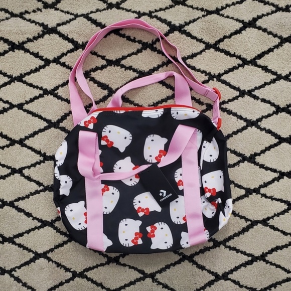 hello kitty duffle bag converse